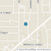 Map location of 1729 Oakwood St, Haltom City TX 76117