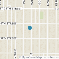 Map location of 2315 Market Avenue, Fort Worth, TX 76164