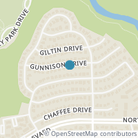 Map location of 520 Gunnison Drive, Arlington, TX 76006