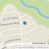 Map location of 702 Gunnison Court, Arlington, TX 76006