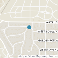 Map location of 2160 W Lotus Ave, Fort Worth TX 76111