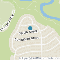 Map location of 515 Giltin Dr, Arlington TX 76006