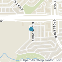 Map location of 2025 Millie Street, Mesquite, TX 75149
