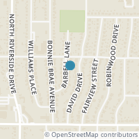 Map location of 2132 Barbell Lane, Fort Worth, TX 76111