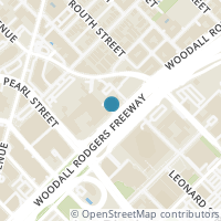 Map location of 1747 Leonard Street #1401, Dallas, TX 75201