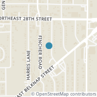 Map location of 2301 Owens St, Haltom City TX 76117