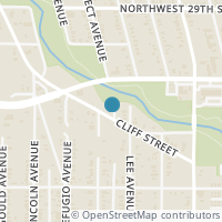 Map location of 612 Cliff St, Fort Worth TX 76164