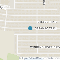 Map location of 9024 Saranac Trl, Fort Worth TX 76118