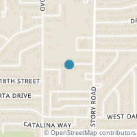Map location of 2434 Arbor Court, Irving, TX 75060