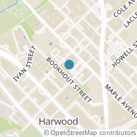 Map location of 2300 Wolf Street #9C, Dallas, TX 75201