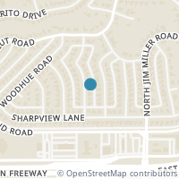 Map location of 5834 Elm Lawn Street, Dallas, TX 75228