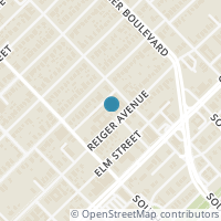 Map location of 4935 Reiger Avenue, Dallas, TX 75214