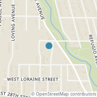 Map location of 2955 Pearl Avenue, Fort Worth, TX 76106