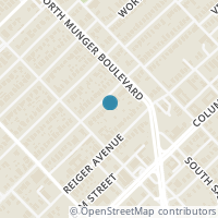 Map location of 5020 VICTOR Street, Dallas, TX 75214