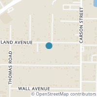 Map location of 5820 Highland Ave, Haltom City TX 76117