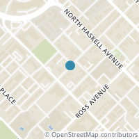 Map location of 3880 N Munger Street #7, Dallas, TX 75204