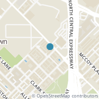 Map location of 2411 N Hall Street #21, Dallas, TX 75204