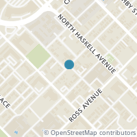 Map location of 3880 N Munger Street #9, Dallas, TX 75204