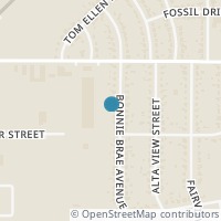 Map location of 3113 Bonnie Brae Ave, Fort Worth TX 76111