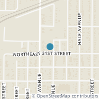 Map location of 3153 Oscar Avenue, Fort Worth, TX 76106