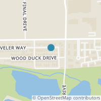 Map location of 9428 Shoveler Trail, Fort Worth, TX 76118