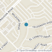 Map location of 8115 Claremont Dr, Dallas TX 75228
