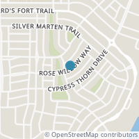 Map location of 1621 Rose Willow Way, Arlington, TX 76005