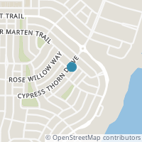 Map location of 4557 Cypress Thorn Dr, Arlington TX 76005