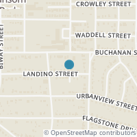 Map location of 5210 Landino Street, Sansom Park, TX 76114