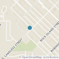 Map location of 3301 24th Street, Fort Worth, TX 76106