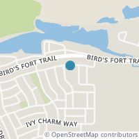 Map location of 1112 Prairie Ridge Lane, Arlington, TX 76005