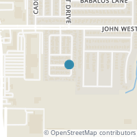 Map location of 2132 Petunia Street, Dallas, TX 75228