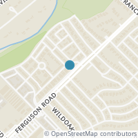 Map location of 8209 Ferguson Rd, Dallas TX 75228
