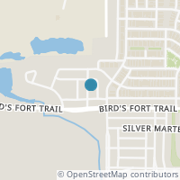 Map location of 4307 Feather Ore Drive, Arlington, TX 76005