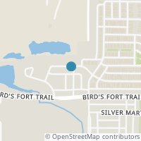 Map location of 1230 White Squall Trail, Arlington, TX 76005