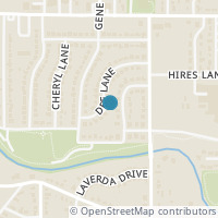 Map location of 4516 Dee Lane, Haltom City, TX 76117