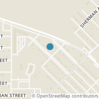 Map location of 3502 25th Street, Sansom Park, TX 76106