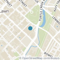 Map location of 3225 Turtle Creek Boulevard #1510, Dallas, TX 75219