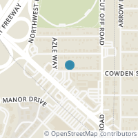 Map location of 6028 Cowden Street, Lake Worth, TX 76135