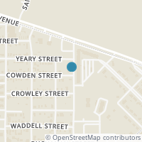 Map location of 5000 Cowden St #1050, Fort Worth TX 76114