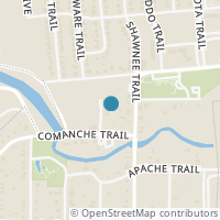 Map location of 3602 Mohawk Trail, Lake Worth, TX 76135