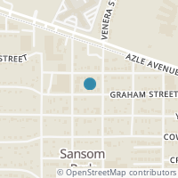 Map location of 5506 Graham Street, Sansom Park, TX 76114