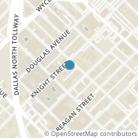 Map location of 2722 Knight Street #130B, Dallas, TX 75219