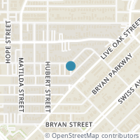 Map location of 5930 Hudson Street #12, Dallas, TX 75206
