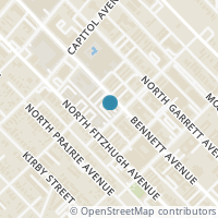 Map location of 2107 Bennett Avenue #30, Dallas, TX 75206