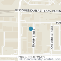 Map location of 5131 Sharp Street, Dallas, TX 75247