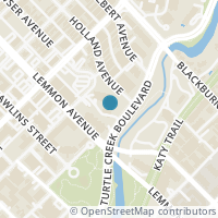 Map location of 3525 Turtle Creek Boulevard #3D, Dallas, TX 75219