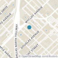Map location of 4317 Hartford Street #202, Dallas, TX 75219
