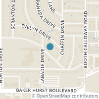 Map location of 7509 Hoven Kamp Avenue, North Richland Hills, TX 76118