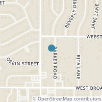 Map location of 3331 Parker Road, Haltom City, TX 76117